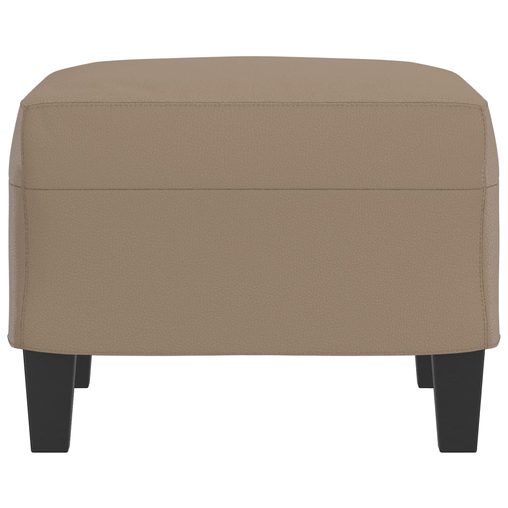 Fußhocker Schwarz 60x50x41 cm Kunstleder