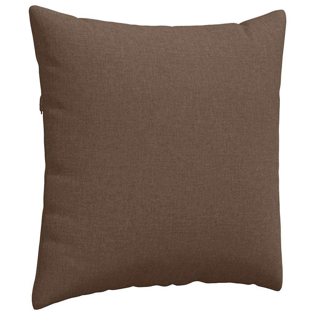 Sofakissen 2 pcs Hellgrau 50 x 30 cm Stoff