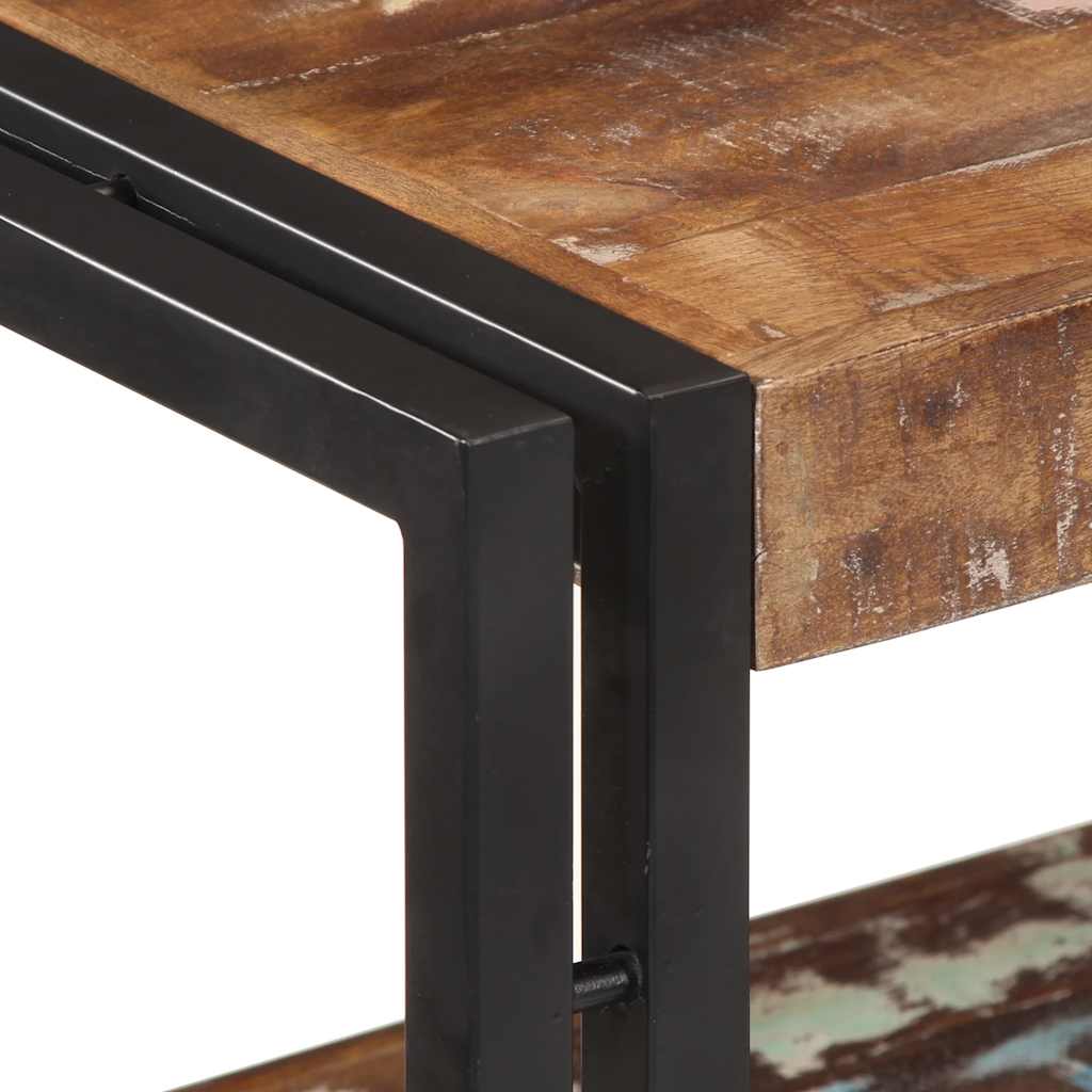Konsolentisch 90x30x75 cm Altholz Massiv