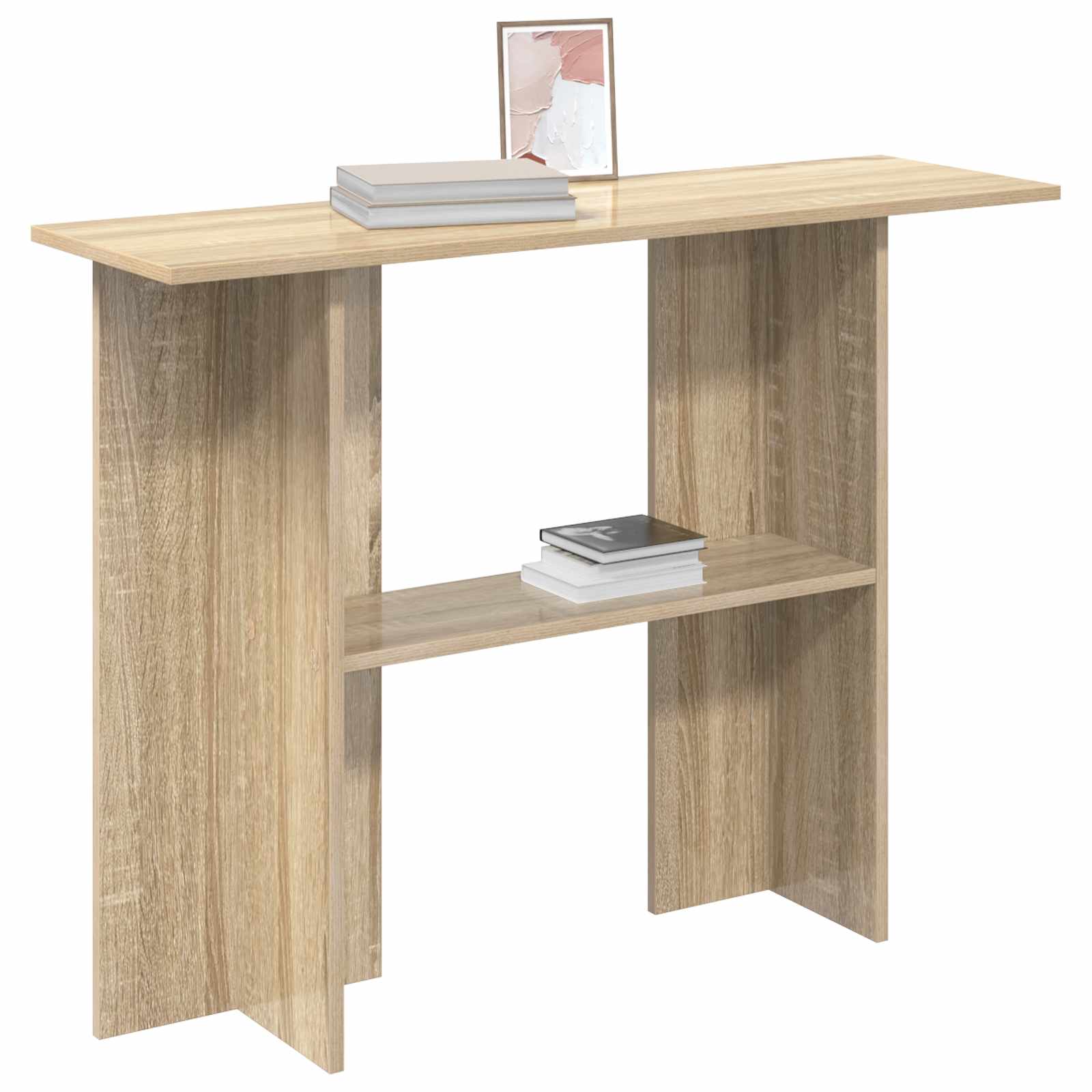 Konsolentisch Weiß 100 x 30 x 75 cm Holzwerkstoff