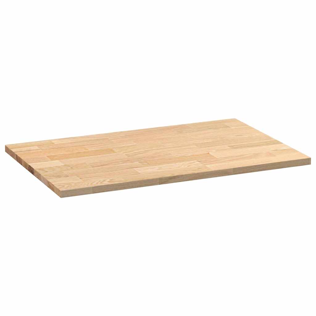 Küchenarbeitsplatte 40x63,5x2,7 cm Massivholz Eiche Rechteckig