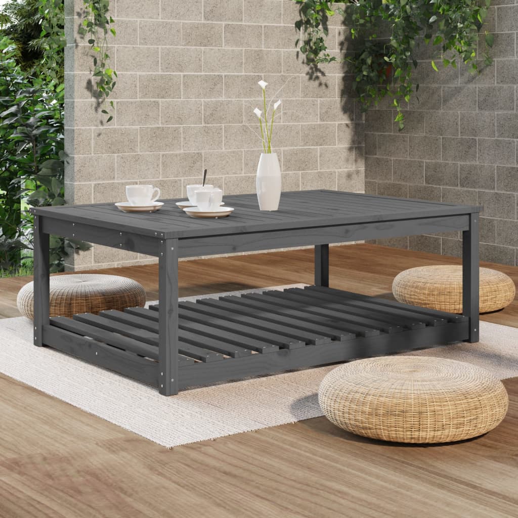 Gartentisch 82,5x50,5x45 cm Massivholz Kiefer