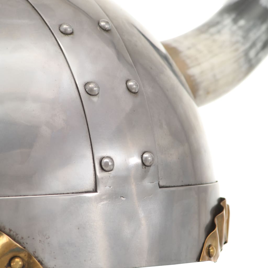 Preußische Pickelhaube Antik Replik für LARP Schwarz Stahl