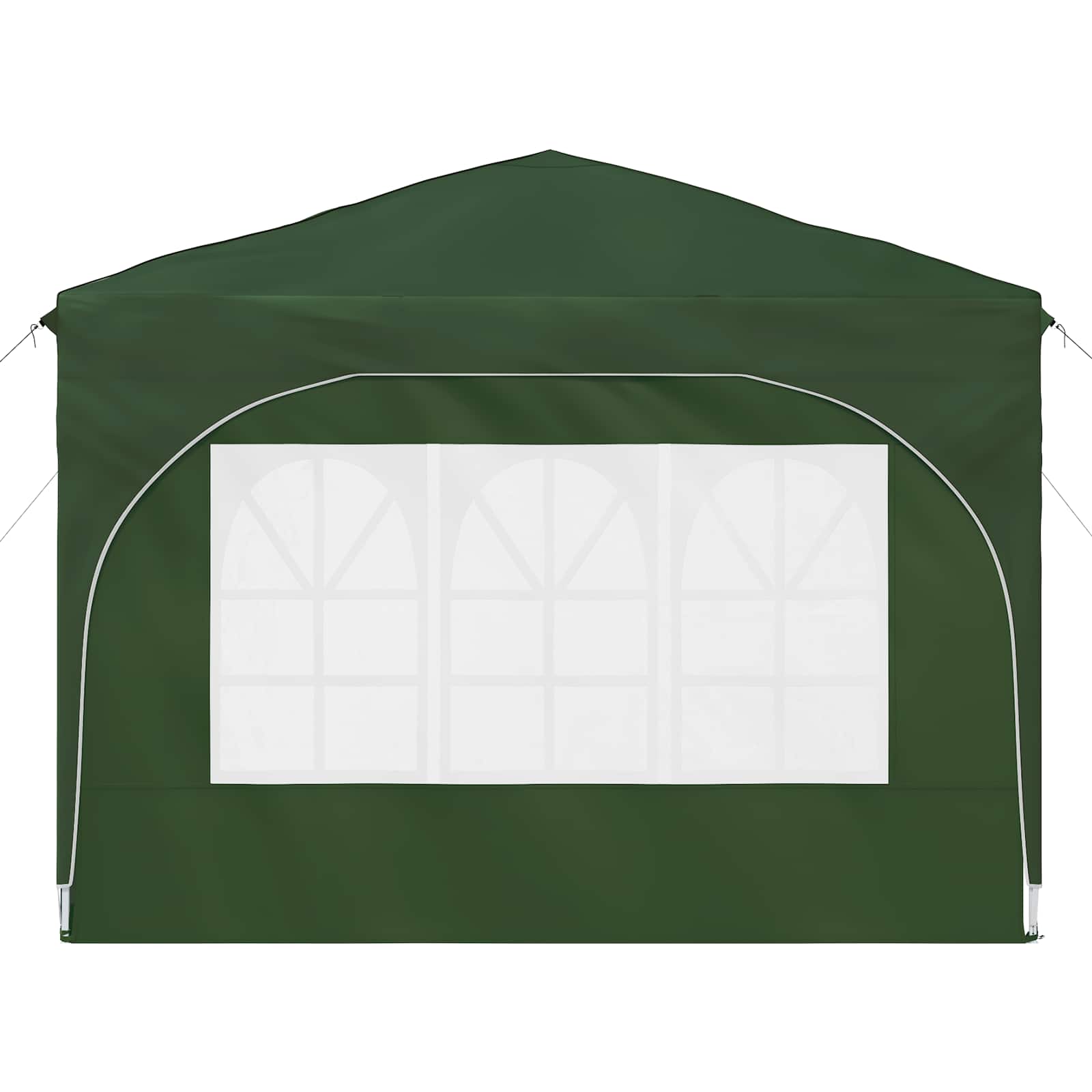 Pop-up Partyzelt 290 x 290 x 245 cm Creme