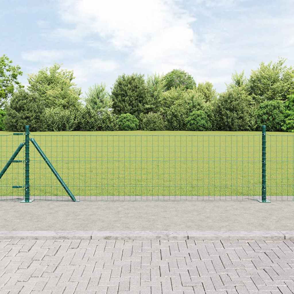 Zaunpfosten zum Einbetonieren 26 Stk. Grün