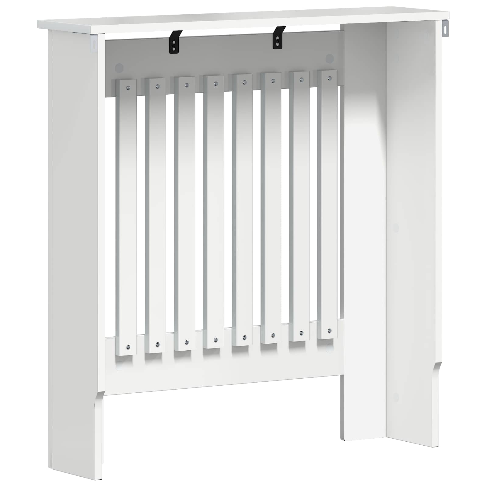 Holzwerkstoff Heizkörper-Abdeckung Heizkörperverkleidung 112 cm, weiß