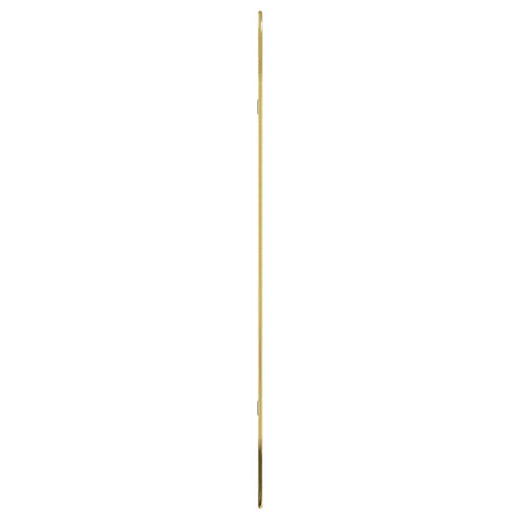 Wandspiegel Silbern 50x20 cm Oval