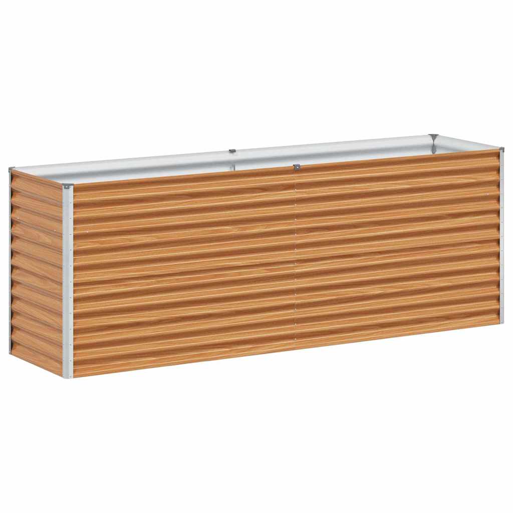 Garten-Hochbeet 100 x 50 x 36 cm Cortenstahl