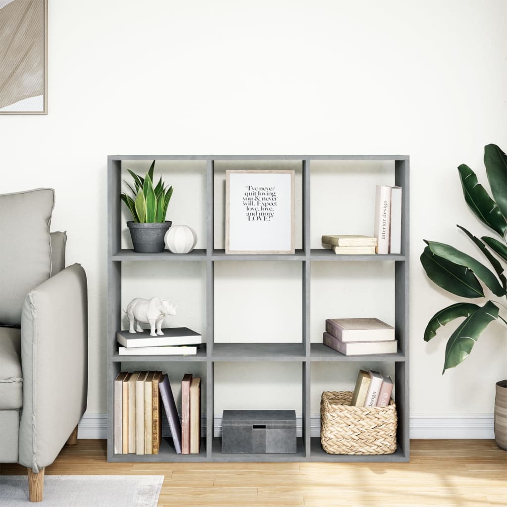 Bücherregal Weiß 137,5x29x137,5 cm Holzwerkstoff