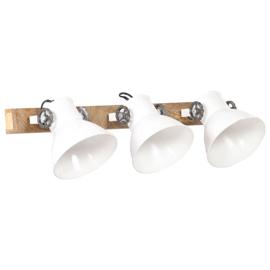 Wandlampe Industriestil Silbern 45x25 cm E27