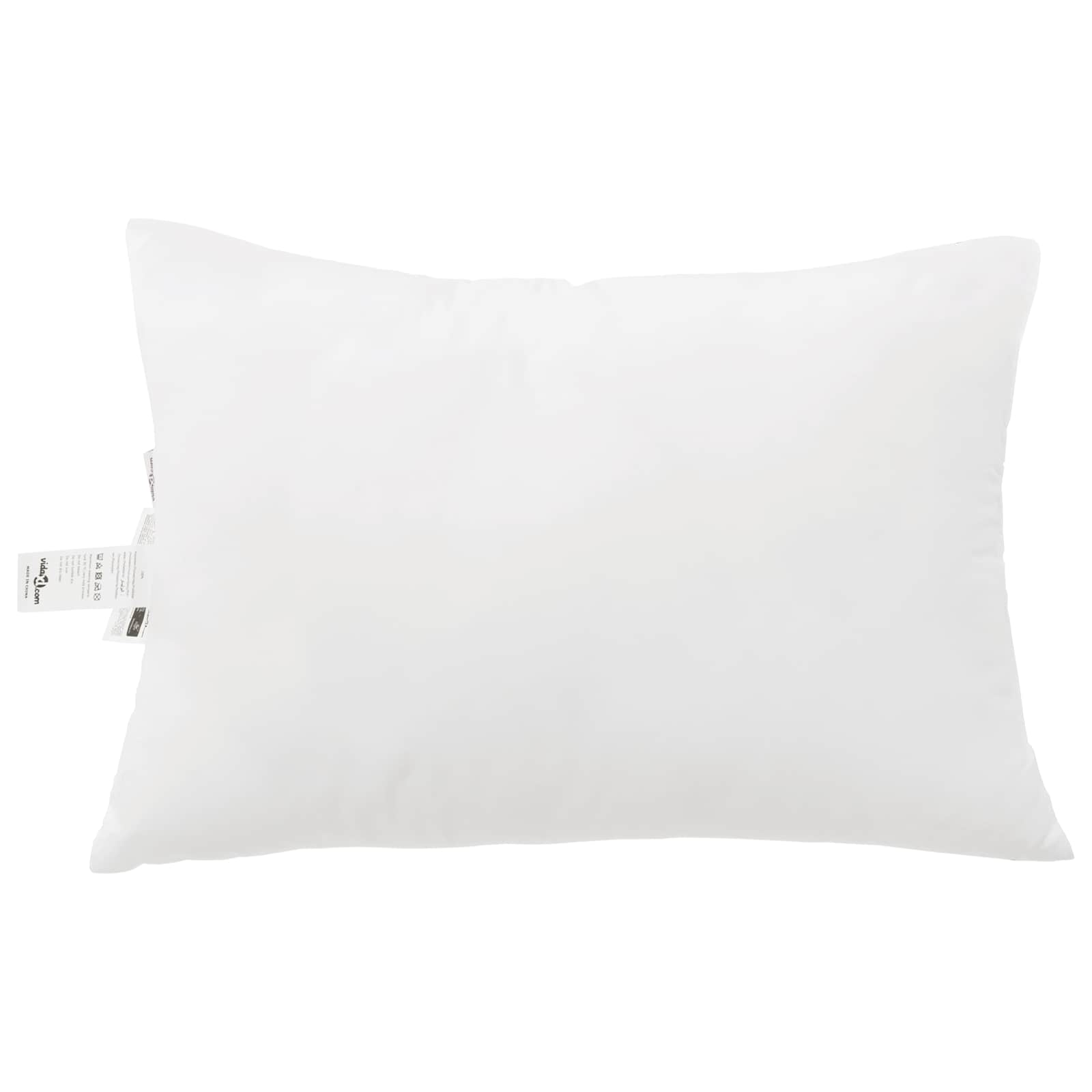 Sommerdecke mit Kissen 2 pcs Weiß Mikrofaser