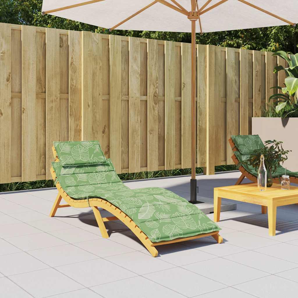 Sonnenliegen-Auflage Grau 186x58x4 cm Oxford-Gewebe