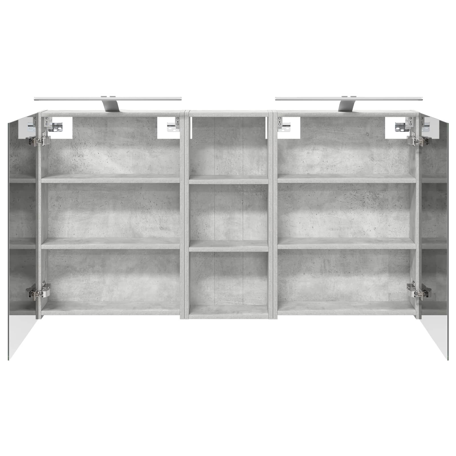 Badezimmerschrank-Set 3 pcs 80 x 10,5 x 50 cm Holzwerkstoff