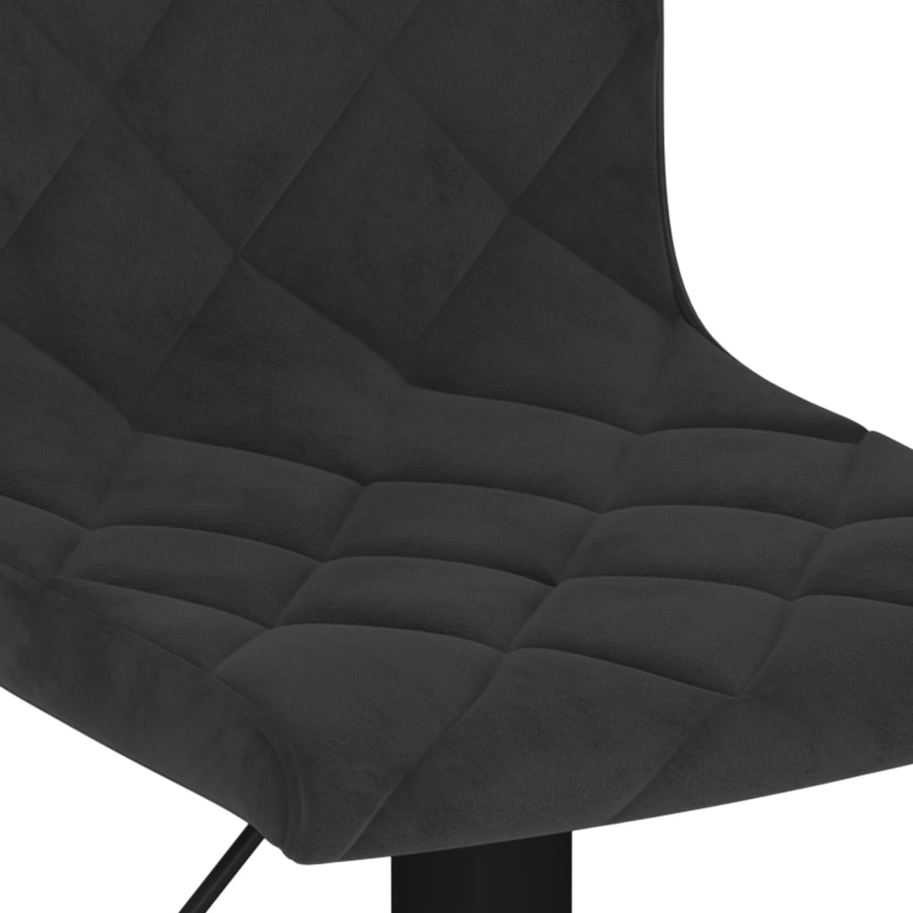 Barhocker 2 Stk. Creme Samt