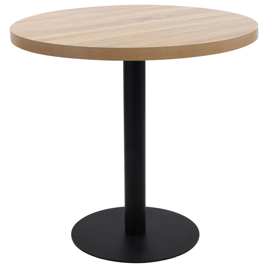 Bistrotisch Hellbraun 40 cm MDF