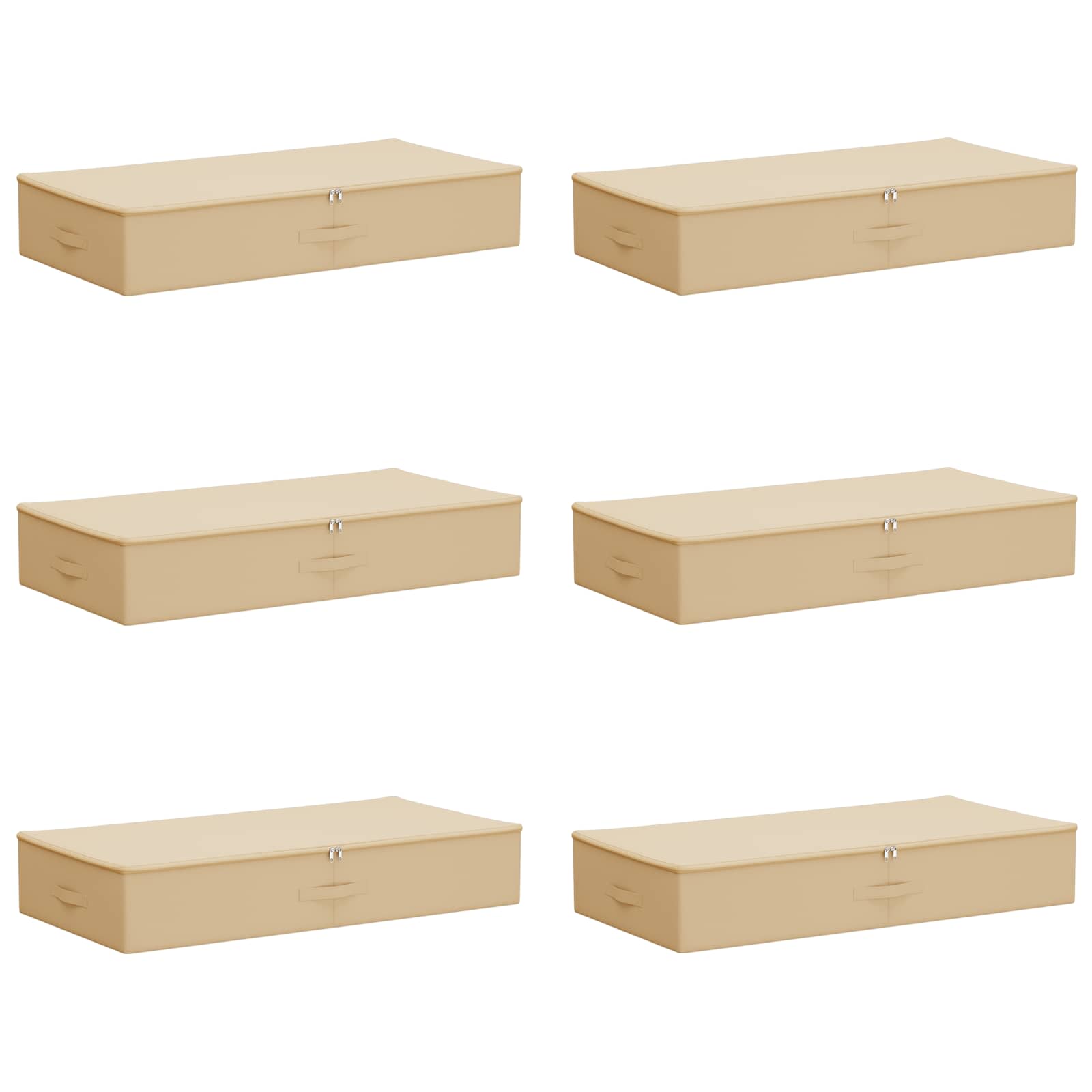 Aufbewahrungsbox Stoff 50x30x25 cm Anthrazit