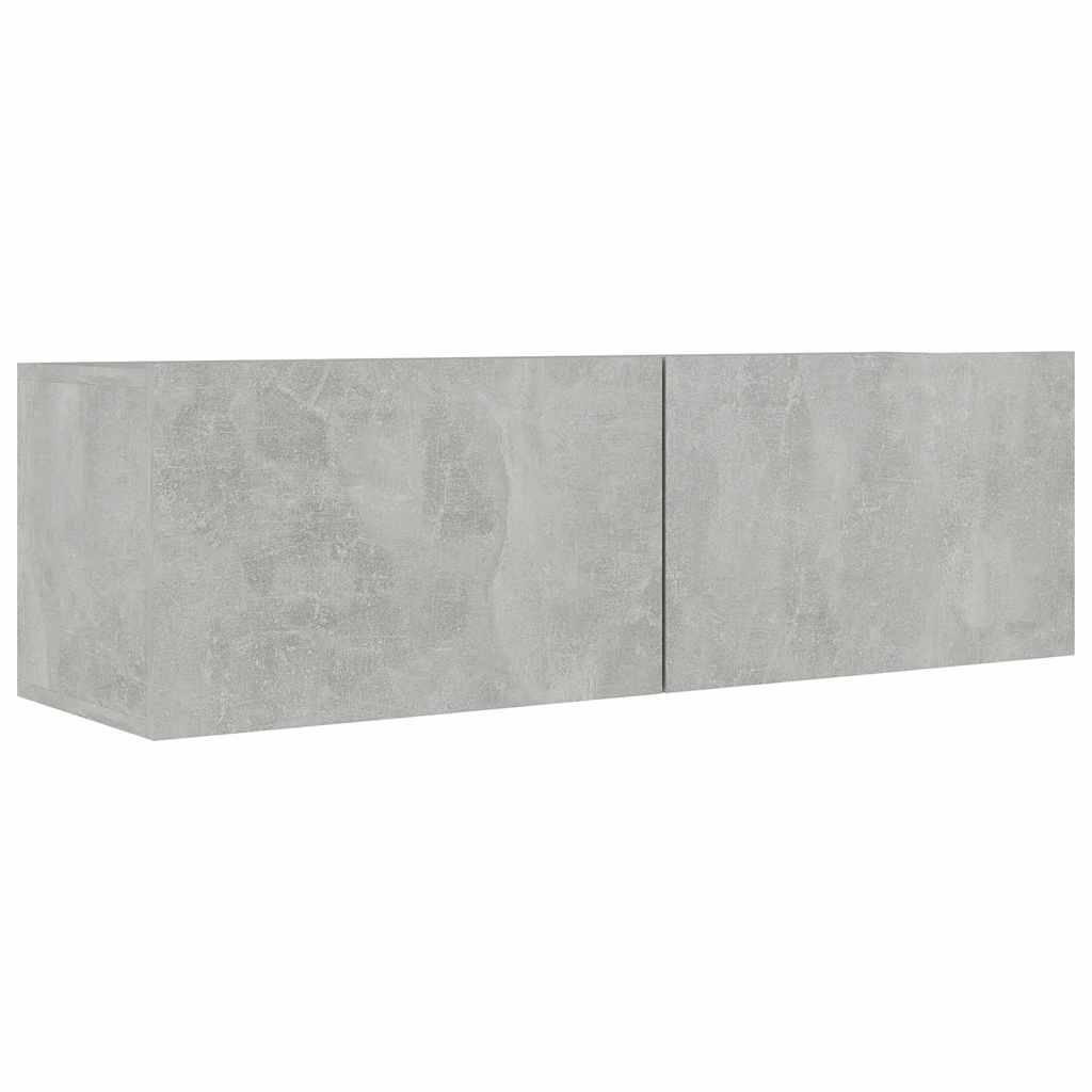 4-tlg. TV-Schrank-Set Weiß Holzwerkstoff