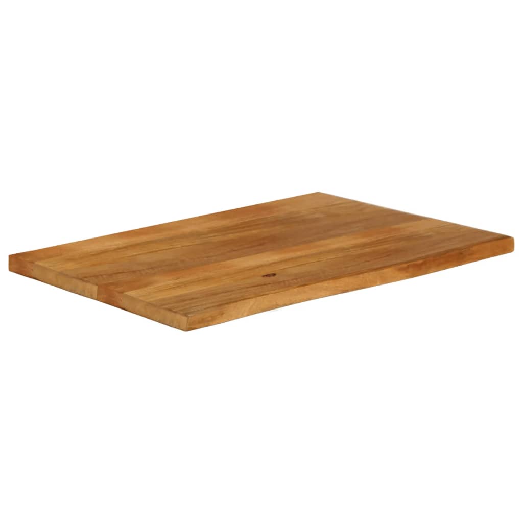 Wandregal 40x20x2,5 cm Rechteckig Massivholz Akazie Baumkante