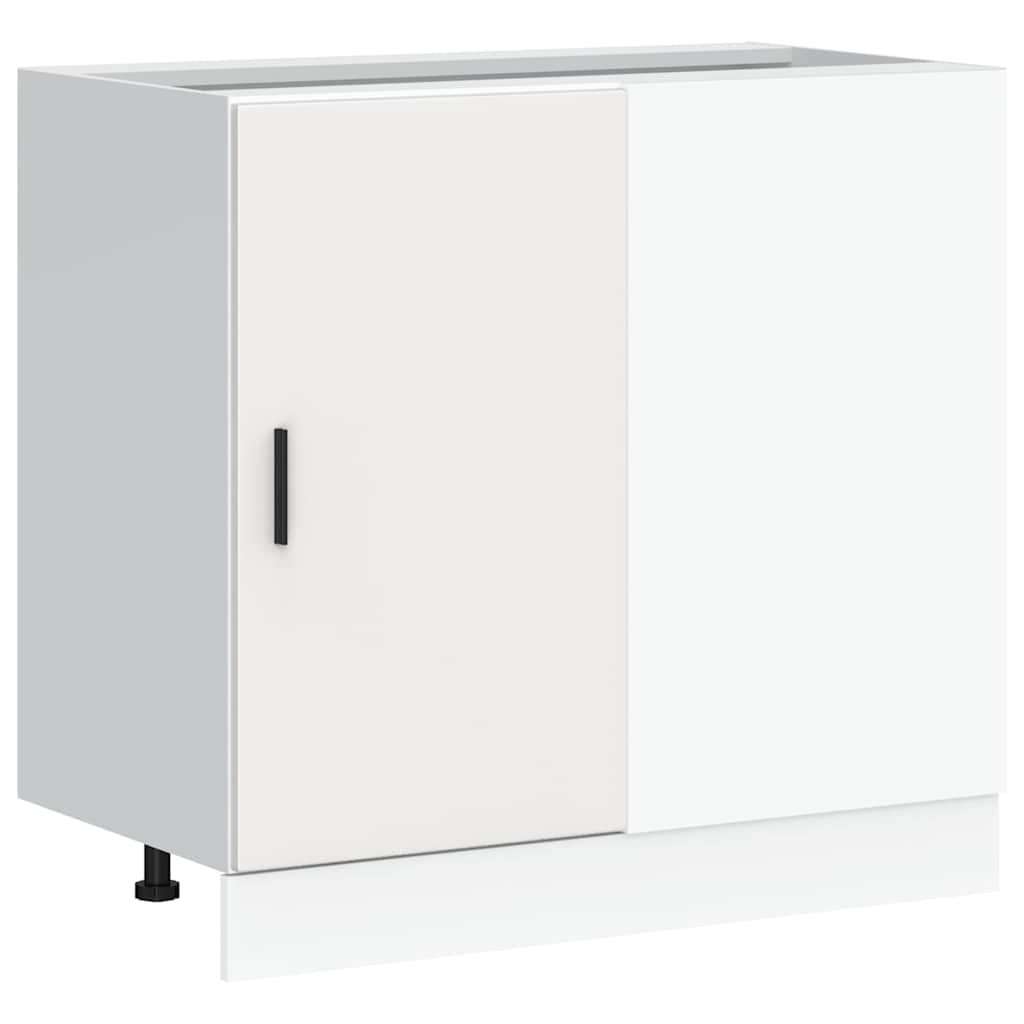 Unterschrank Lyon Weiß 60x46x81,5 cm Holzwerkstoff