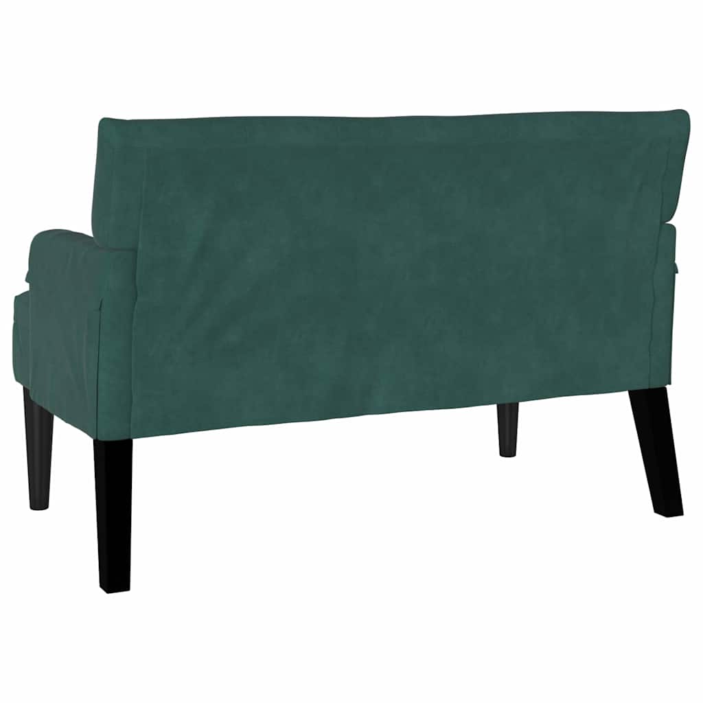 Chesterfield Bank Hellgrau 112 x 65,5 x 75 cm Samt