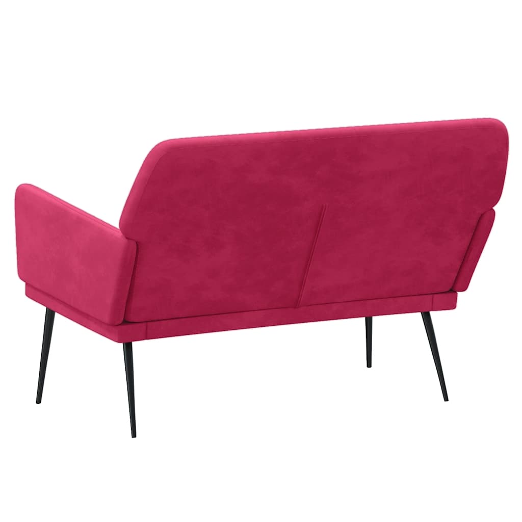 Sitzbank Dunkelgrün 108x79x79 cm Samt
