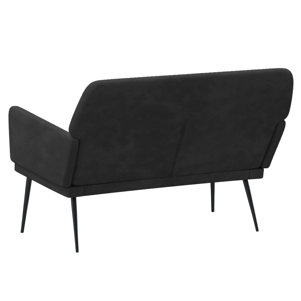 Sitzbank Dunkelgrün 108x79x79 cm Samt