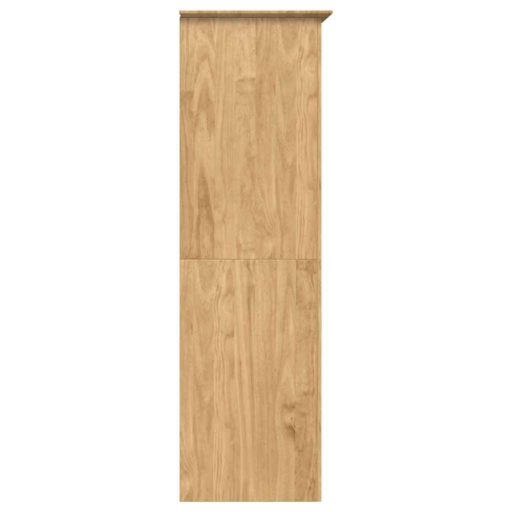 Kleiderschrank BODO Honigbraun 53,5 x 99 x 173 cm Holzwerkstoff