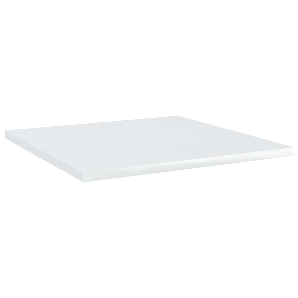 Bücherregal-Bretter 4 Stk. Weiß 40x10x1,5 cm Holzwerkstoff