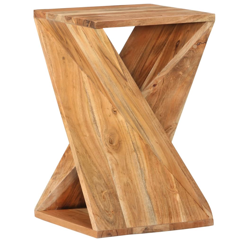 Beistelltisch 35x35x55 cm Altholz Massiv