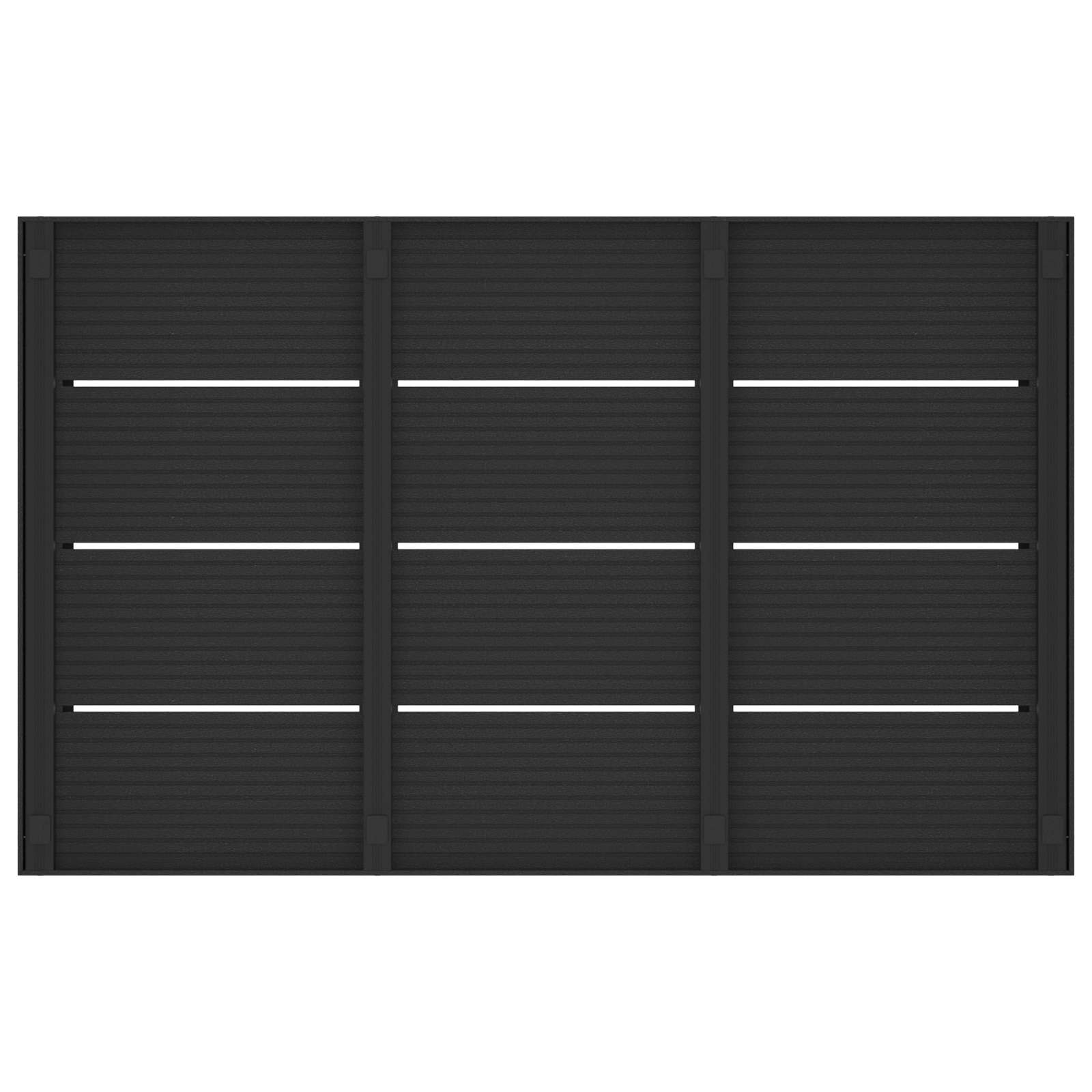 Bodenelement für Solardusche Braun 101x63x5,5 cm WPC