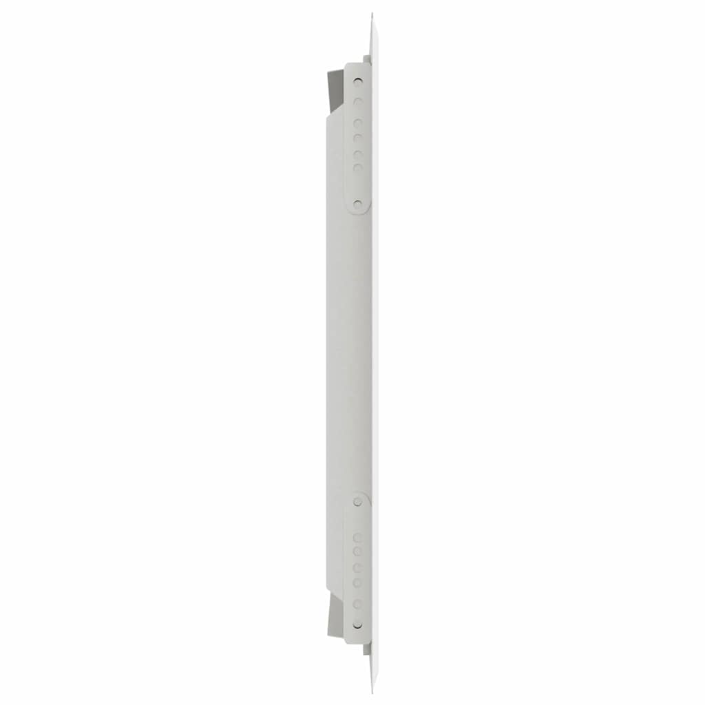 Zugangsklappe 2 pcs Weiß 23 x 23 x 3 cm Stahl
