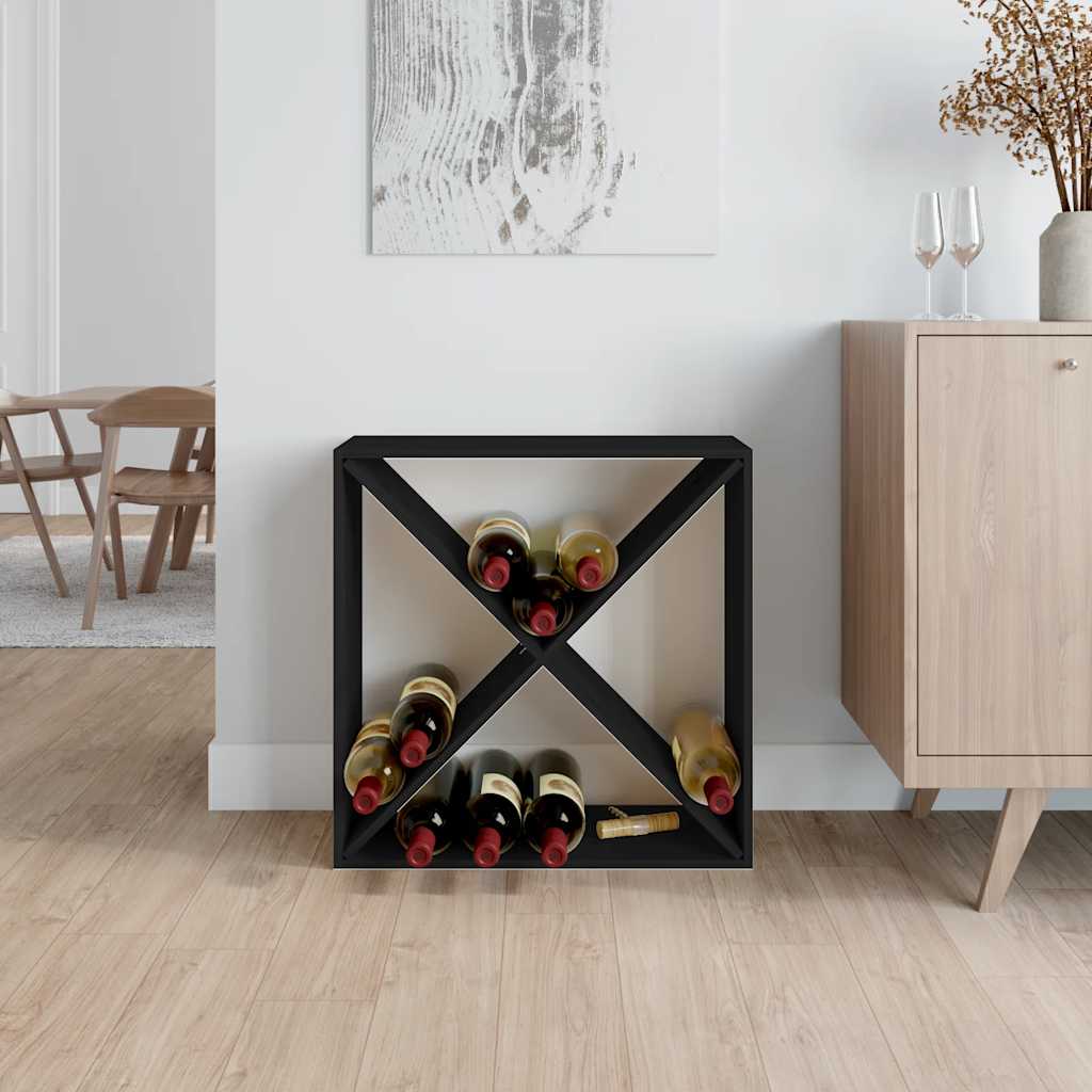 Weinschrank 56 x 25 x 56 cm Massivholz Kiefer