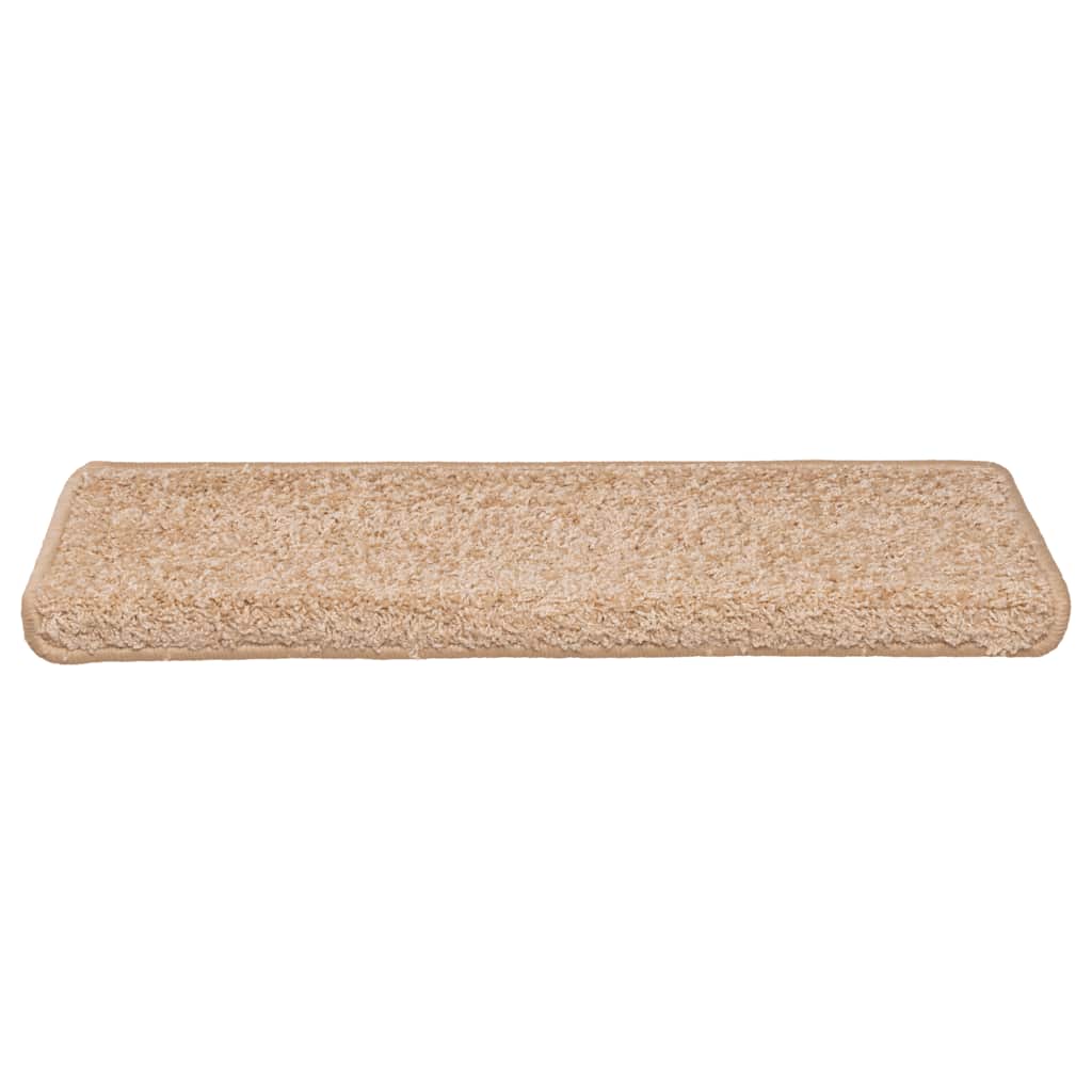 Stufenmatten 15 Stk. 65x21x4 cm Grau Rechteckiger Rand