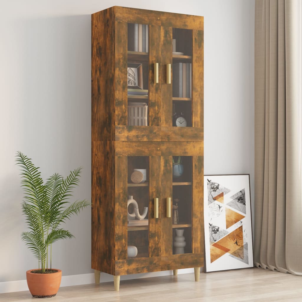 Hängeschrank Weiß 69,5x34x90 cm