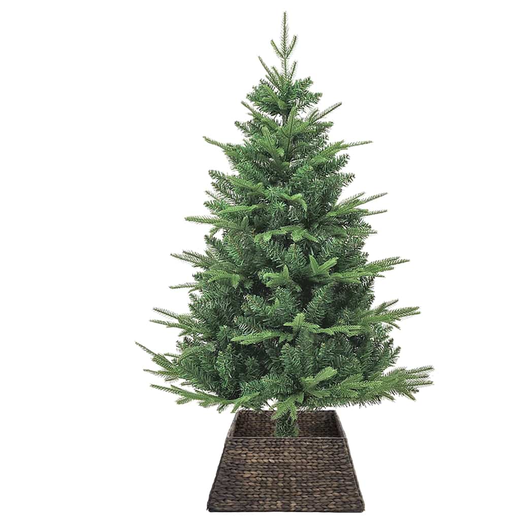 Weihnachtsbaumkragen Braun 70 x 70 x 28 cm Wasserhyazinthe