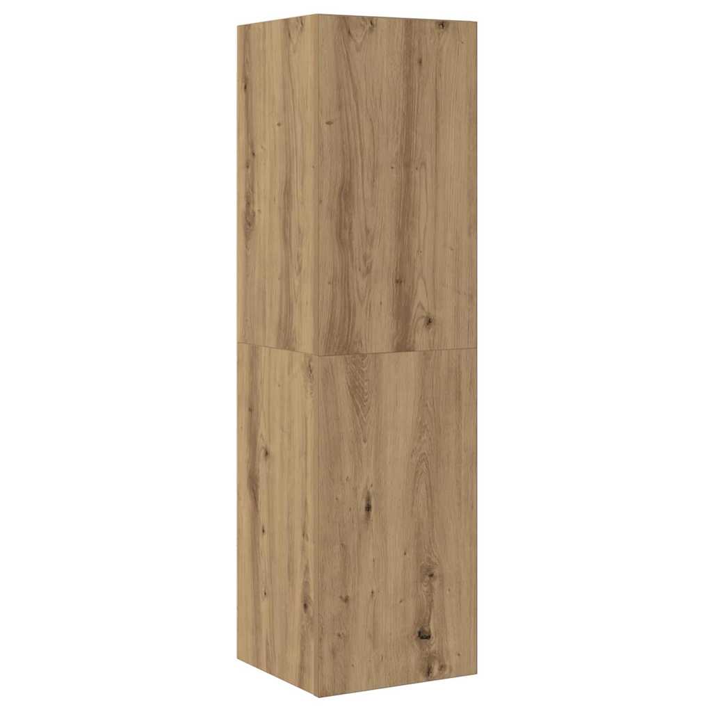 4-tlg. TV-Schrank-Set Sonoma-Eiche Holzwerkstoff