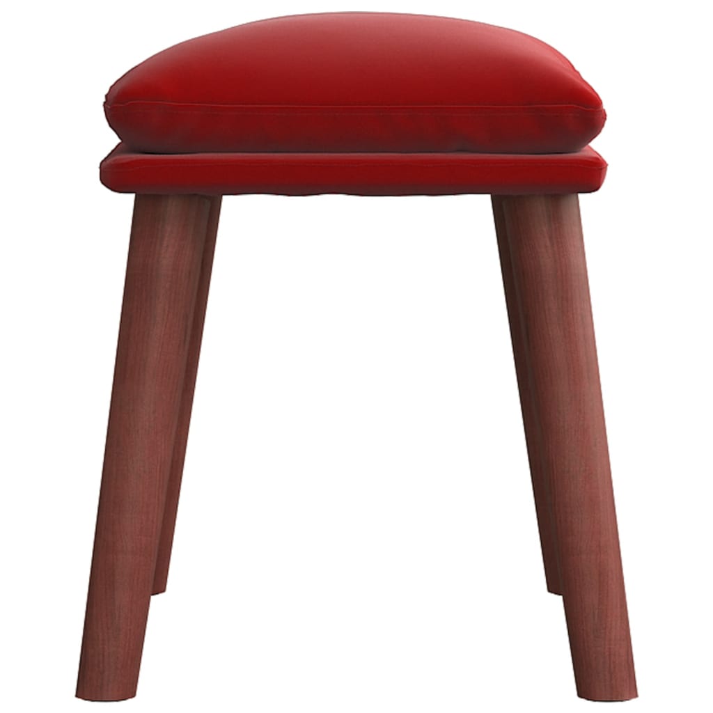 Fußhocker Hellgrau 45x29,5x35 cm Samt
