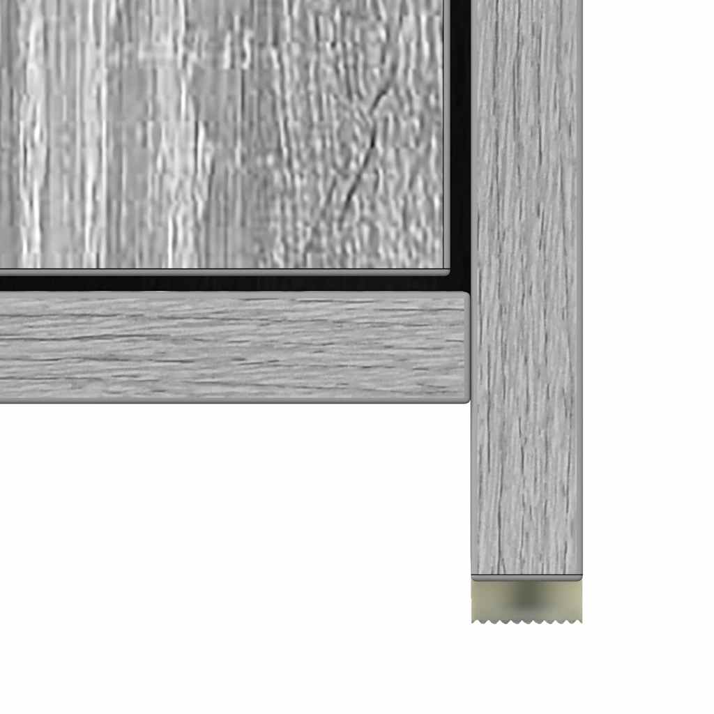 Badezimmerschrank Weiß 30x30x183,5 cm Holzwerkstoff