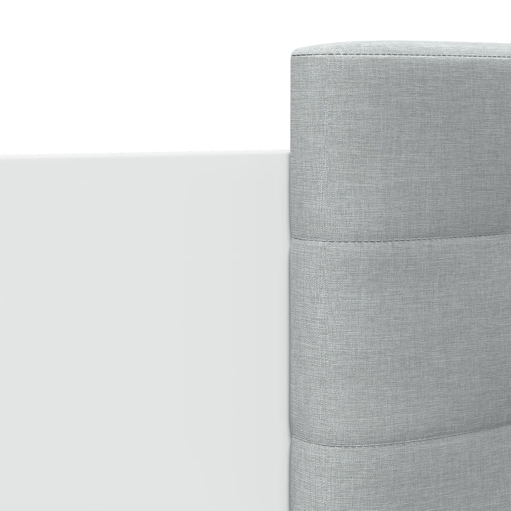 Bettgestell mit Kopfteil Grau Sonoma 180x200 cm Holzwerkstoff