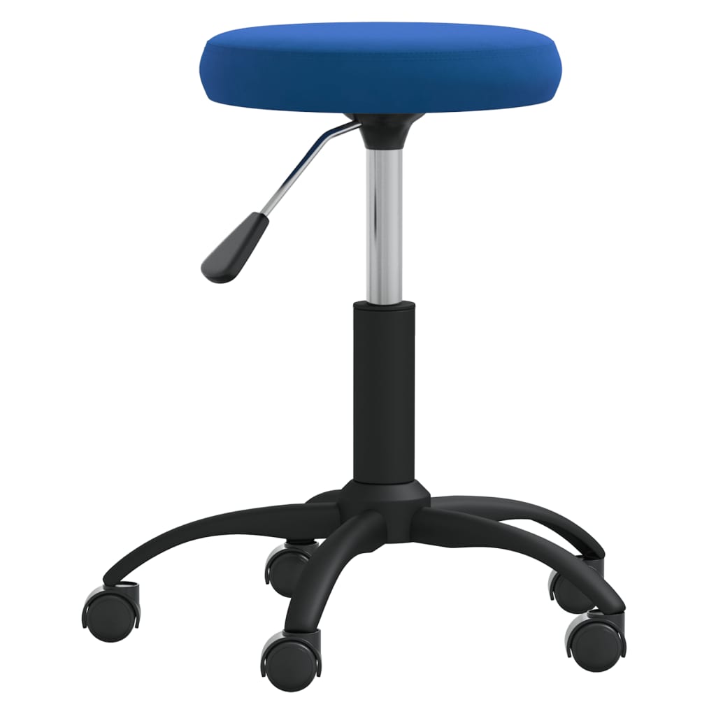 Massagehocker Samt Senfgelb