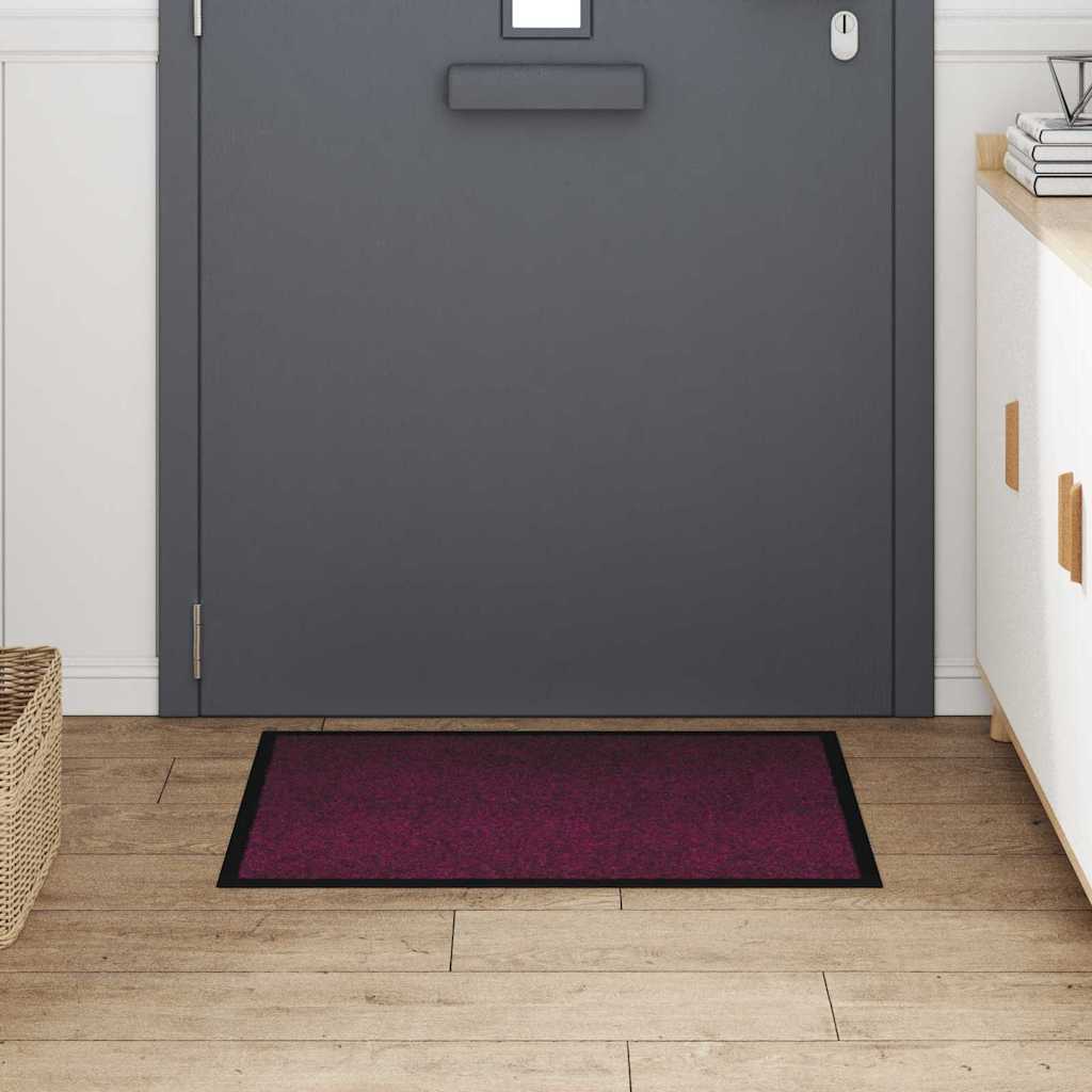 Fußmatte Anthrazit 60 x 40 x 1,2 cm Teddystoff