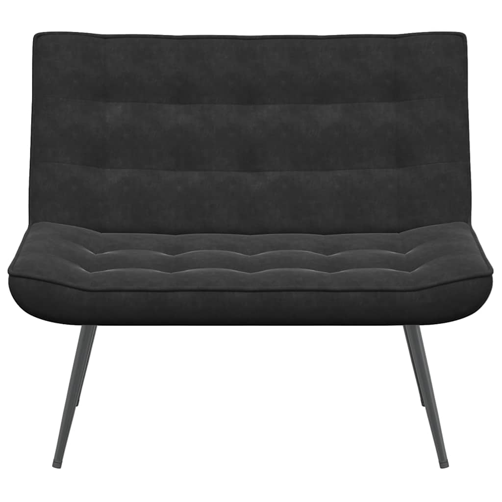 Sitzbank Hellgrau 110x74x84 cm Samt