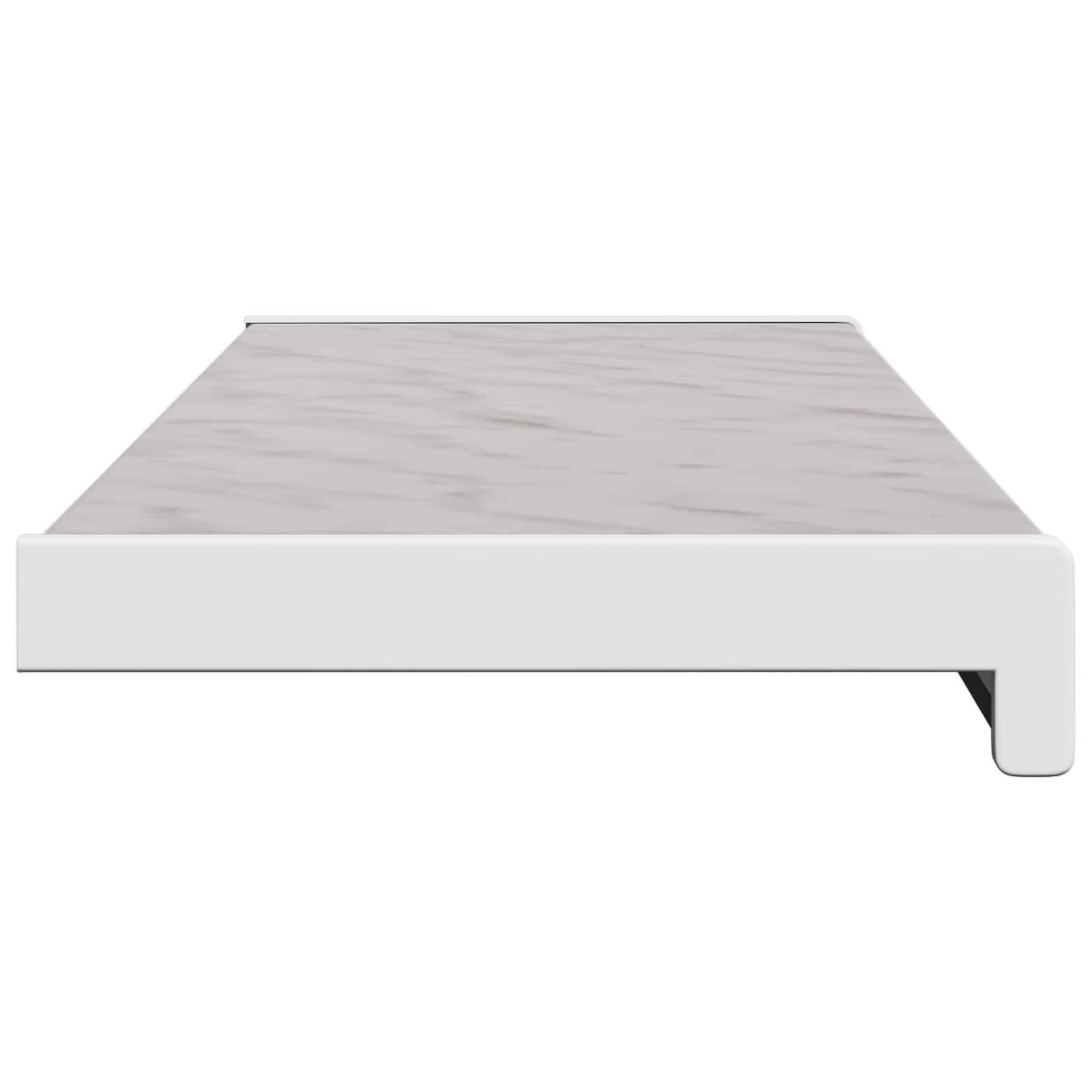 Fensterbank Weiß 60 x 10 x 4,5 cm PVC