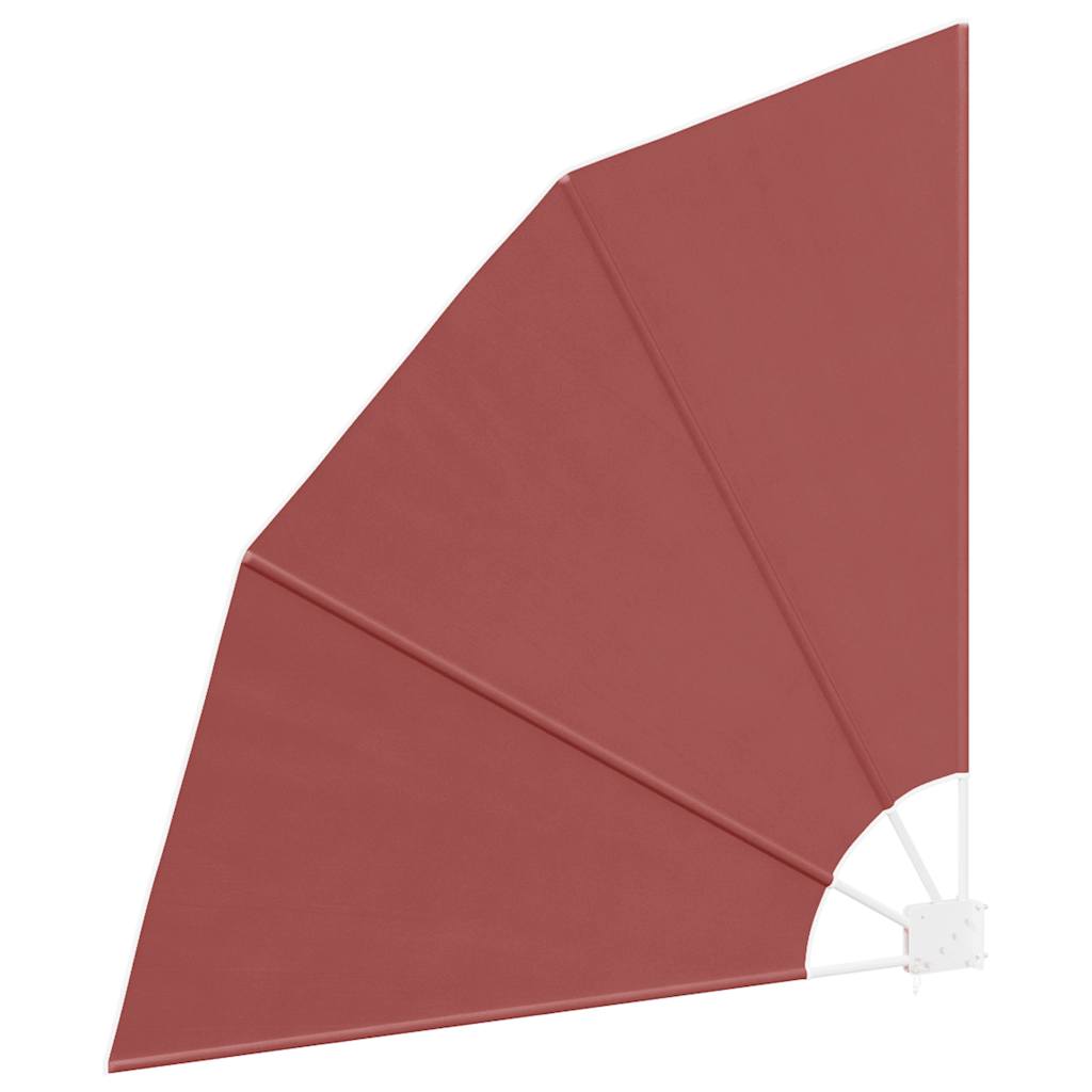 Faltbarer Balkonfächer Grau 210×210 cm