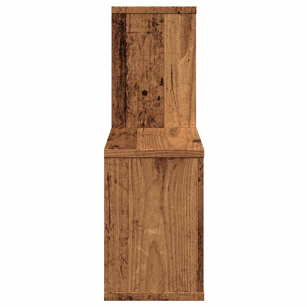 Wandregal Weiß 100x18x53 cm Holzwerkstoff