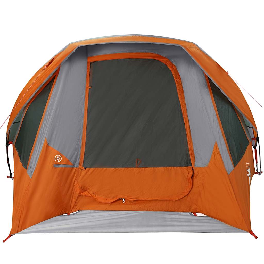 Campingzelt 4 Personen Grün Wasserdicht