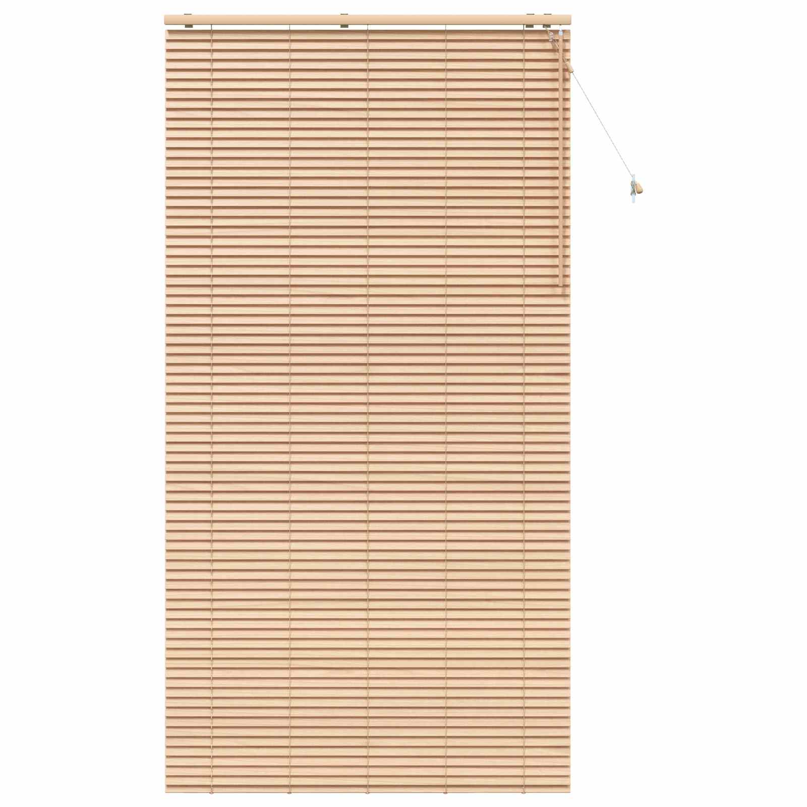 Jalousie Eichenoptik 40 x 130 cm 35 mm Massives Paulownia-Holz