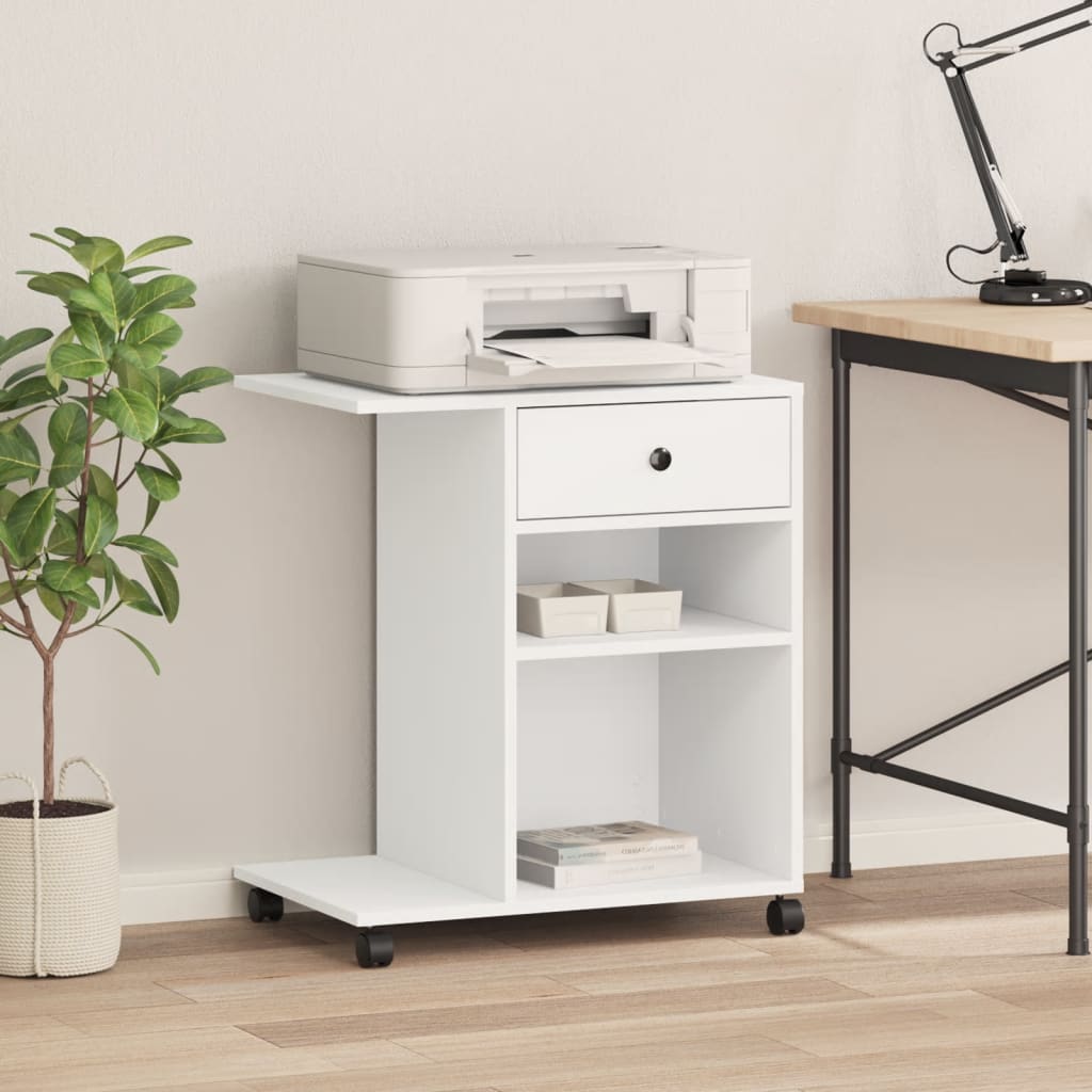 Druckerständer Uni Altholz 60 x 40 x 68.5 cm Holzwerkstoff