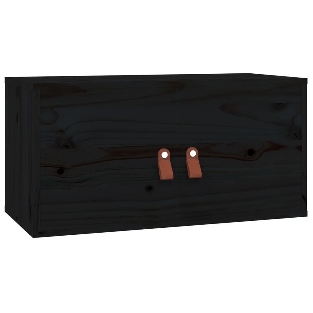 Wandschränke 2 Stk. 60x30x30 cm Massivholz Kiefer