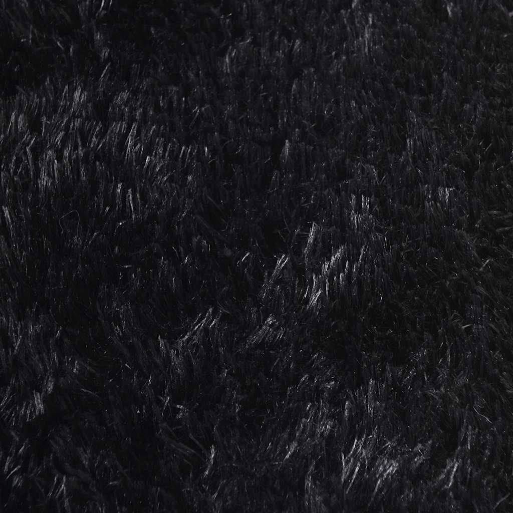 Teppich Shaggy Hochflor NAVARRA Beige 60x100 cm Polyester